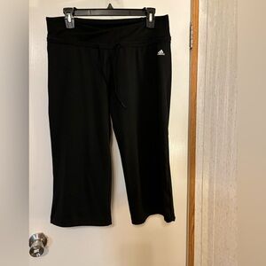 Adidas Women’s Black  Capri Joggers